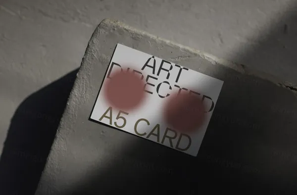 高质量实拍无CG宣传单海报广告设计贴图展示样机模板素材 ARTD C02 PRINT 012