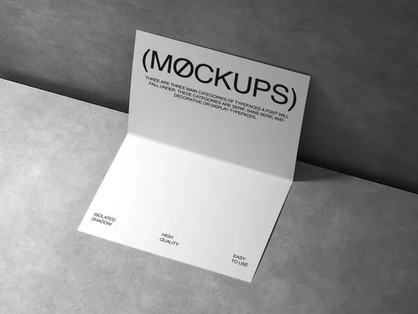 高质量宣传单品牌设计提案贴图展示样机模板 Kander Branding Mockups-4