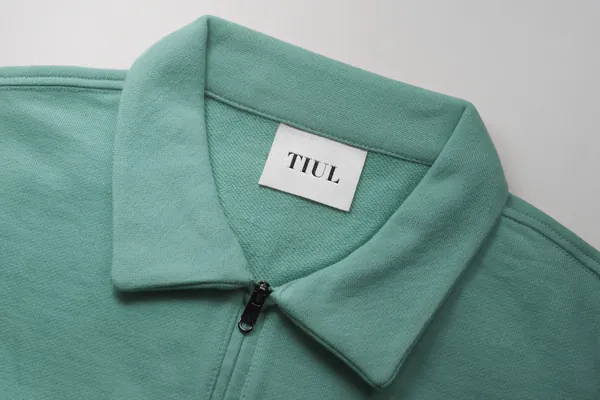 高质量T恤领标标签服装品牌设计贴图样机模板 Apparel Tag  Labels Logo Mockups-1