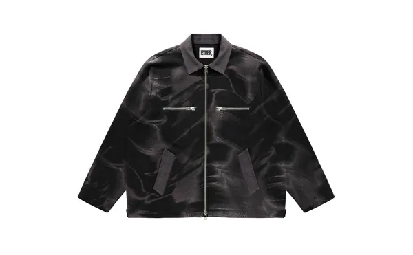 街头潮牌工装夹克外套服装设计贴图展示样机模板 Work Jacket 1 PSD Mockup-2