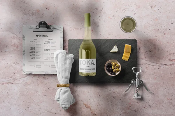 高端葡萄酒红酒香槟品牌包装设计贴图场景展示样机模板 Wine Mockup - Scene Creator-3