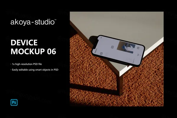 高质量苹果手机实拍无CG场景App设计提案UI贴图展示样机模板 DEVICE MOCKUP-1