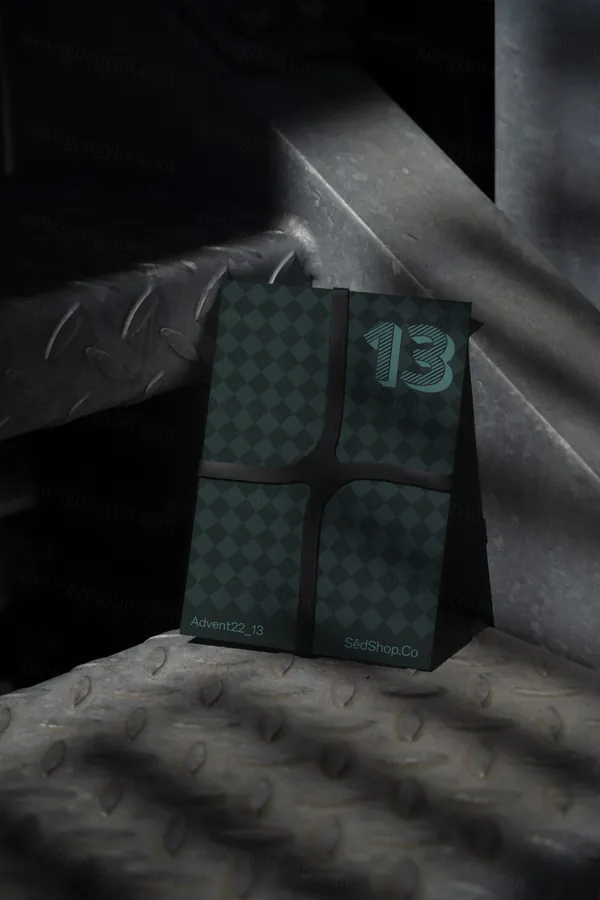 高级阴影传单单页海报宣传单设计贴图展示样机模板 A22-13