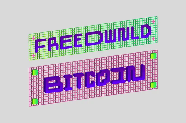复古街机像素风圆角地下小众潮流机能英文装饰字体素材 AWOMA Cyrillic Typeface
