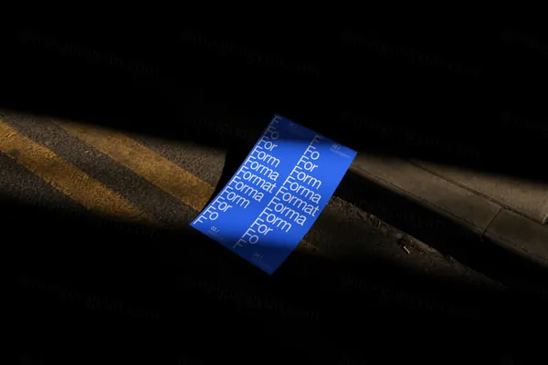 高端户外街头宣传单广告海报设计提案贴图展示样机模板素材 Urban Poster Mockup-1