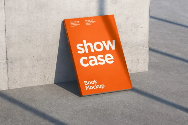 高质量书籍封面设计贴图展示样机模板素材 Book Mockup