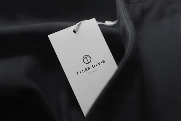 高质量服装吊牌品牌设计贴图样机模板 Apparel Tag  Labels Logo Mockups-10