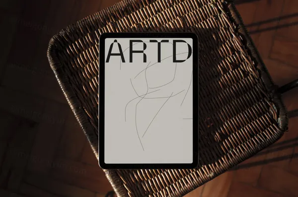 高端定制级实拍无CG苹果平板电脑网页设计UI贴图展示样机模板素材 ARTD C02 DEVICE 021