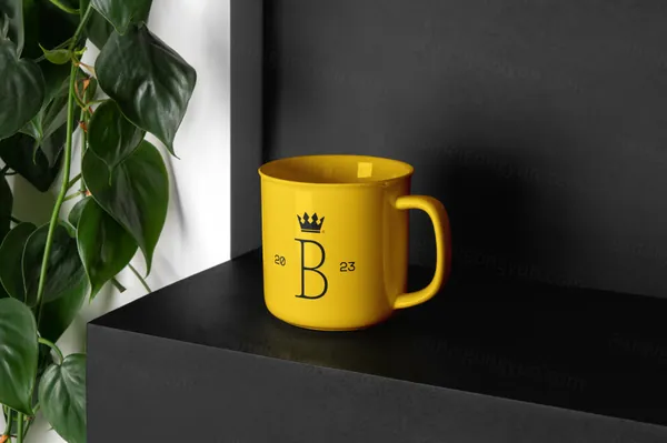 高端陶瓷杯茶杯包装品牌VI设计提案贴图展示样机模板 Branding Mockups