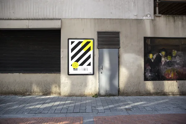 潮流户外都市街头广告牌海报设计提案贴图展示样机模板 Urban Poster Mockup-3