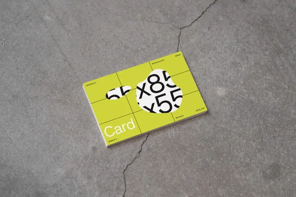 高质量高清摄影实拍品牌策划名片设计贴图展示样机模板 S002-041