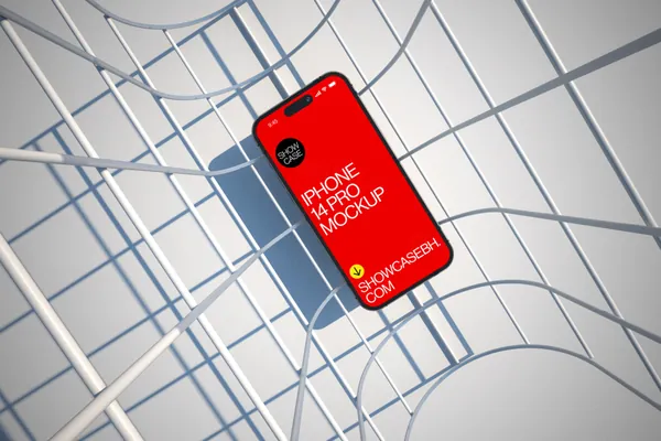 高质量极简主义创意场景手机App设计贴图UI展示样机模板素材 iPhone Mockup