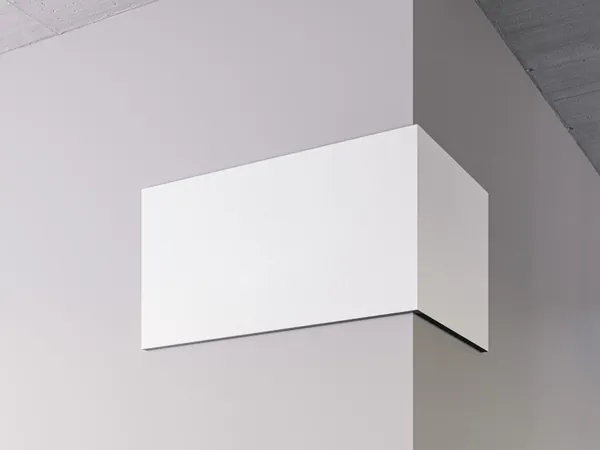 店铺招牌路口转角指示牌路牌导视系统设计提案贴图展示样机模板 Metal Signs Mockups-1